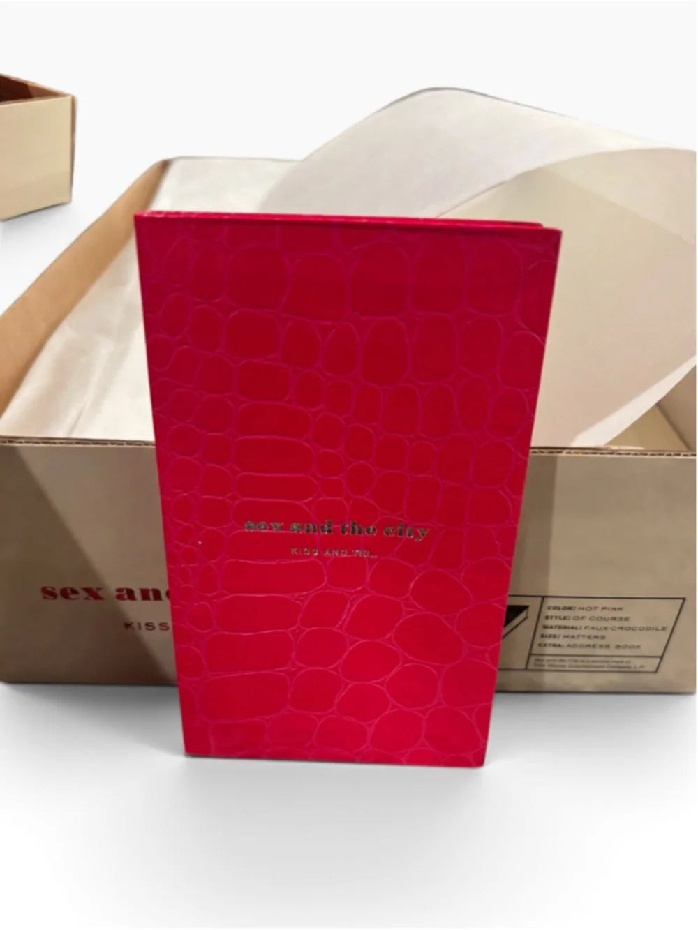 LIMITED EDITION Sex and the City Kiss and Tell Book & Address Book in Box - NEW